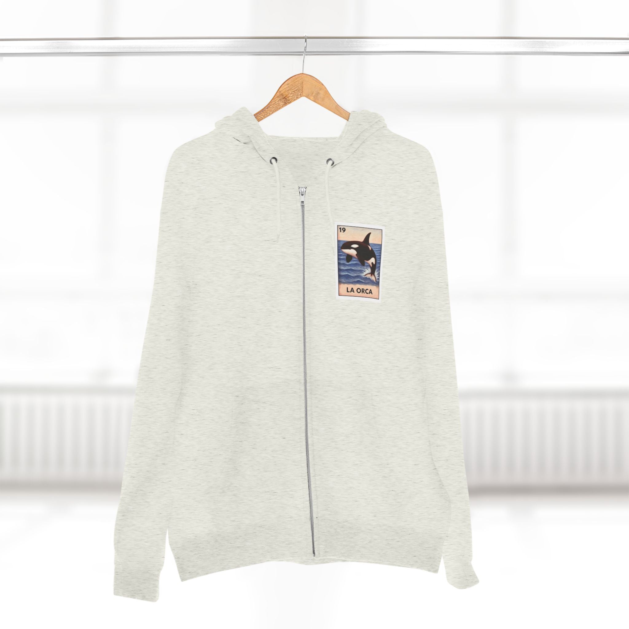 Orca Lotería Zip Hoodie