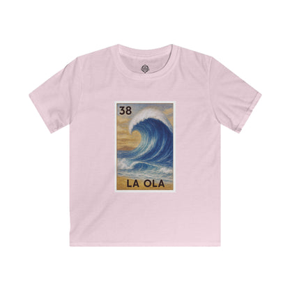 Wave Lotería kids soft style t-shirt image 3