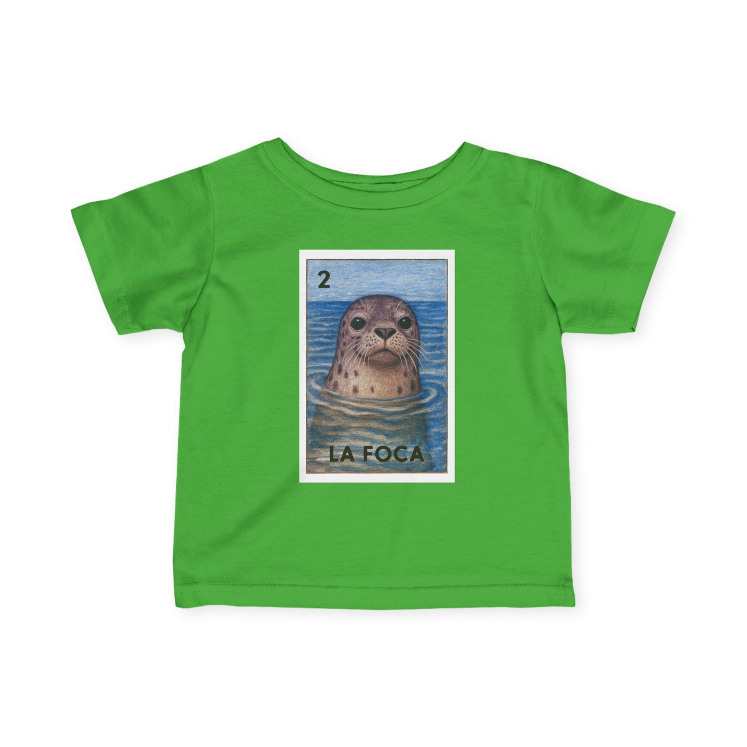 Seal Lotería infant cotton t-shirt image 8
