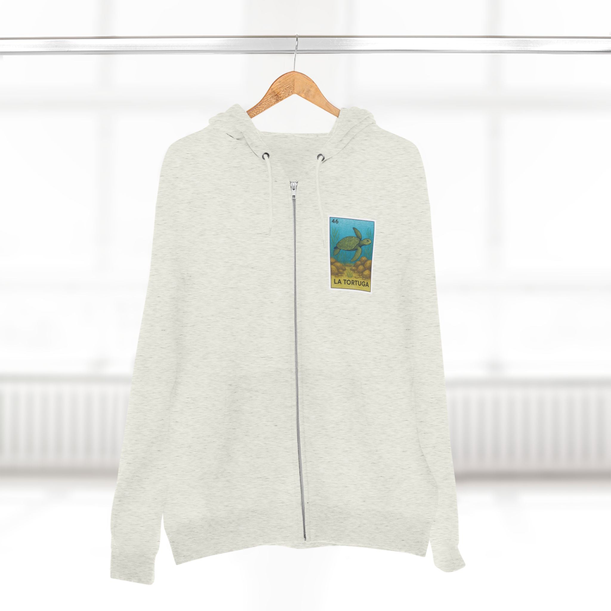 Turtle Lotería Zip Hoodie