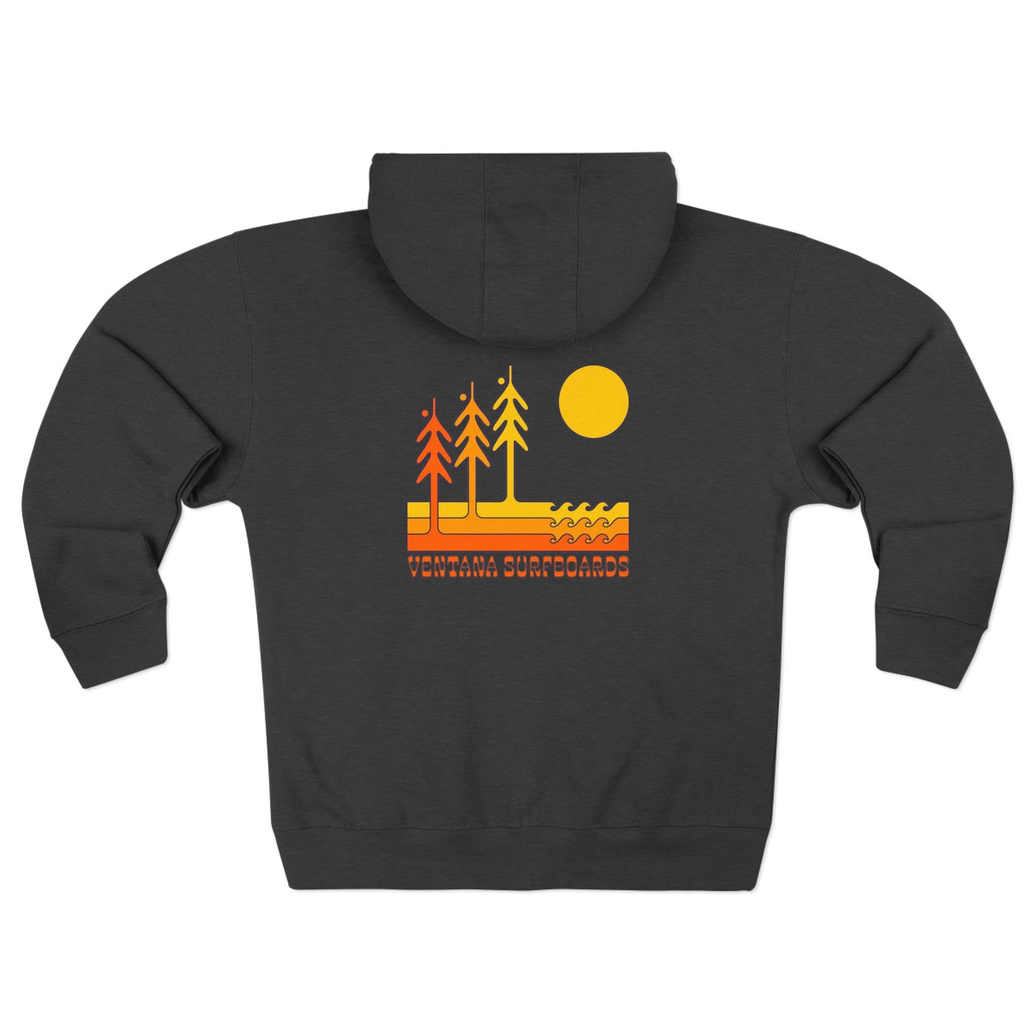 Ventana Circa 78 Unisex - Zip Cotton Blend Fleece Hoodie