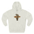 Surfing Grizzly Bear fleece hoodie image 2