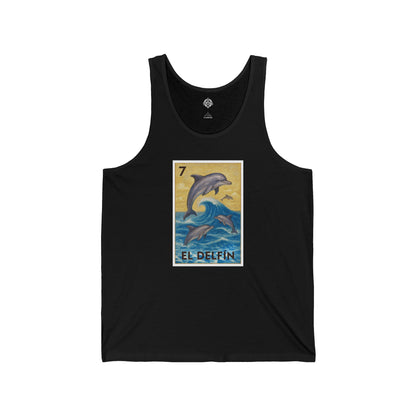 Dolphin Loteria tank top image 3