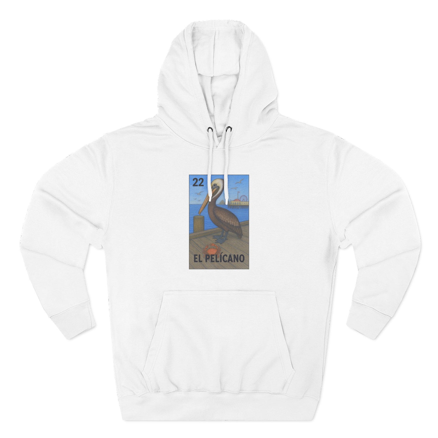 Pelican Loteria fleece hoodie product image 5