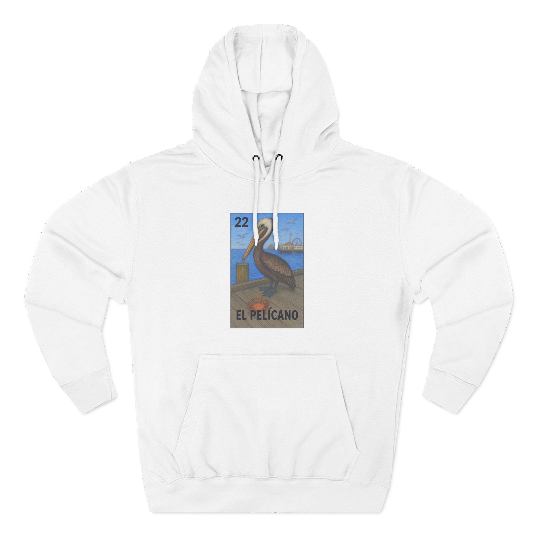 Pelican Loteria fleece hoodie product image 5