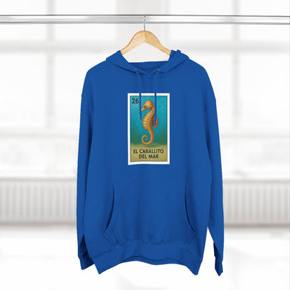 Seahorse Lotería Fleece Hoodie