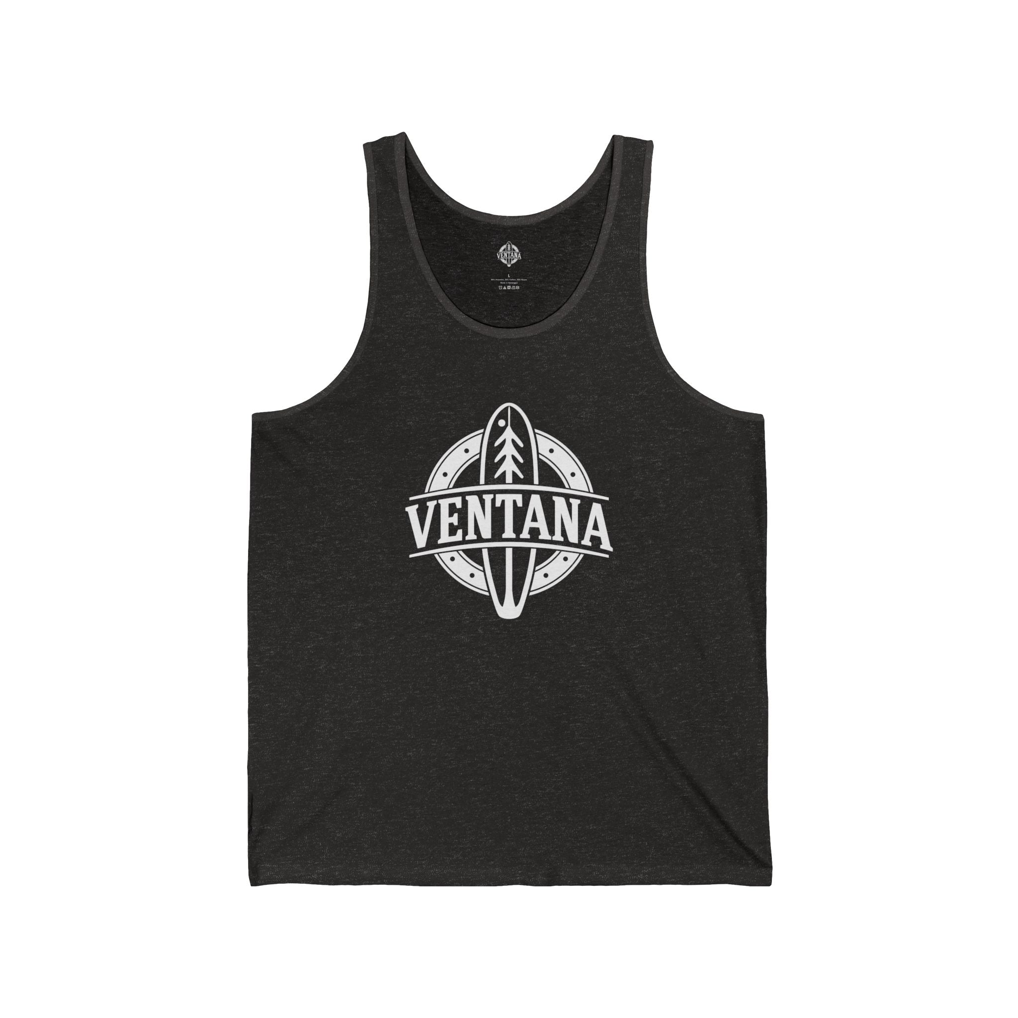 Ventana Psychedelic Treefish Logo jersey tank top image 5