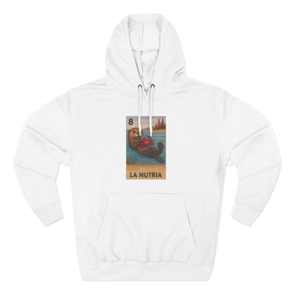 Sea Otter Lotería fleece hoodie image 4