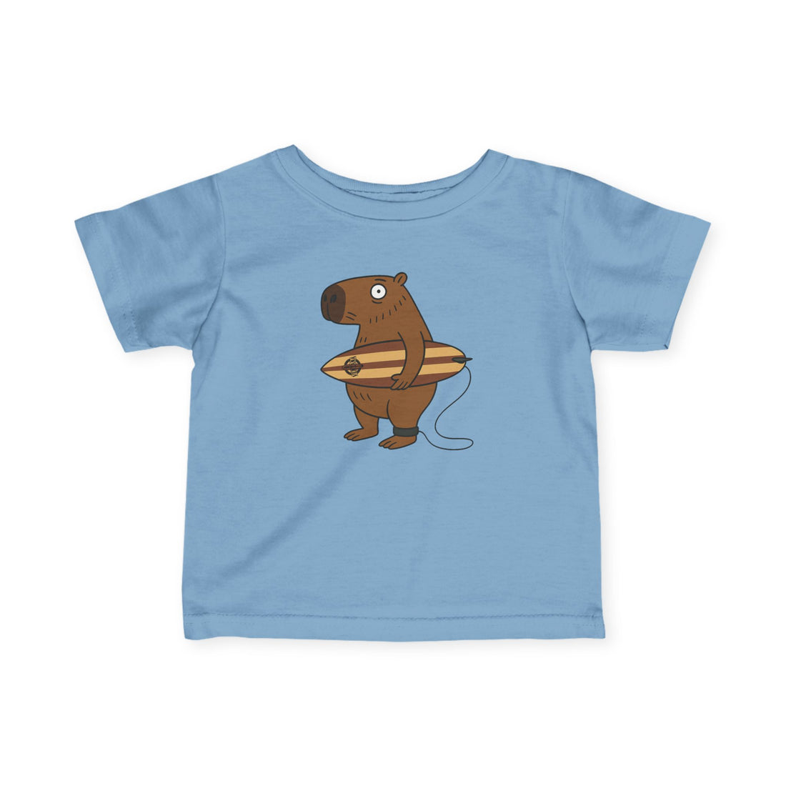 Capybara Surfer - Infant 100% Cotton T-Shirt