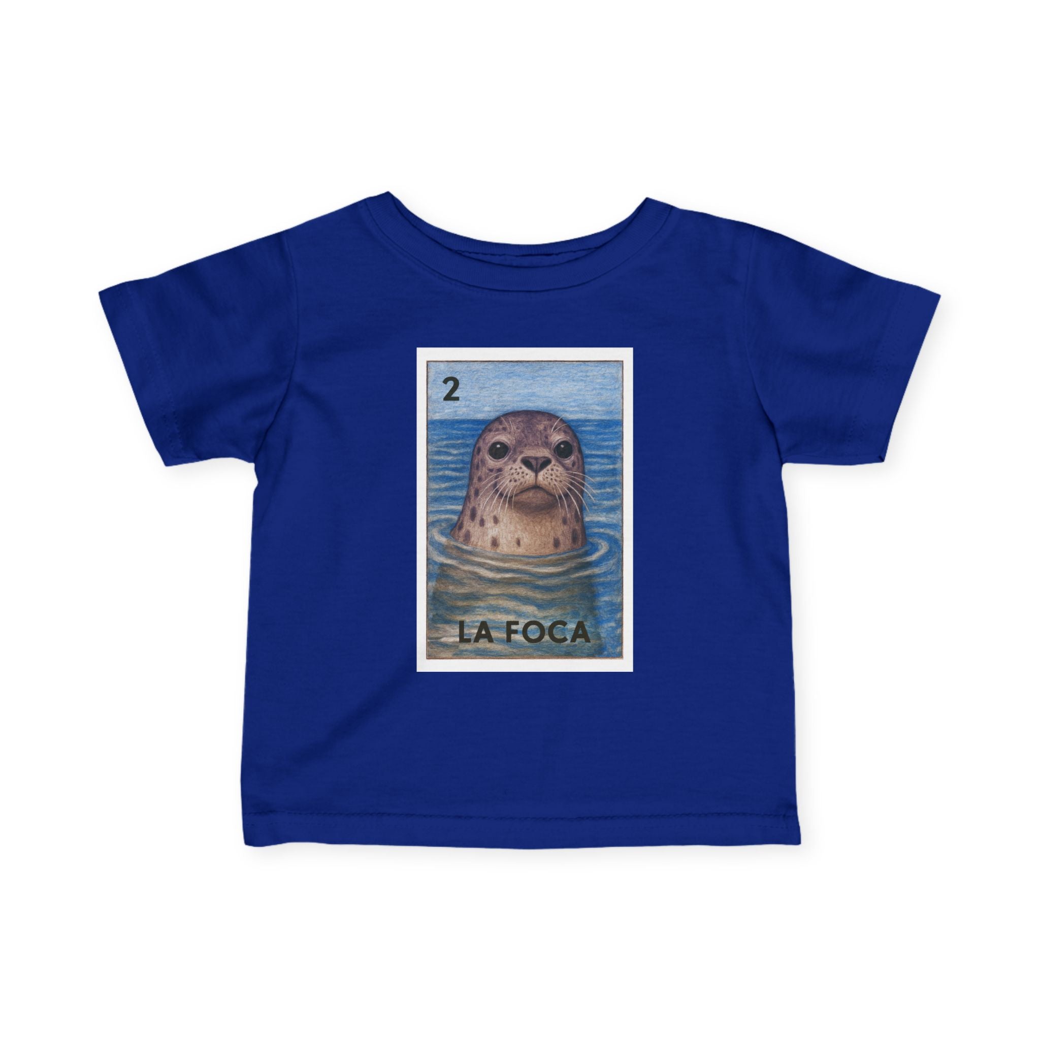 Seal Lotería infant cotton t-shirt image 12