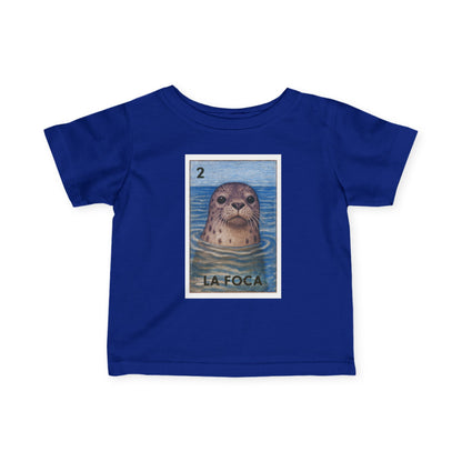 Seal Lotería infant cotton t-shirt image 12