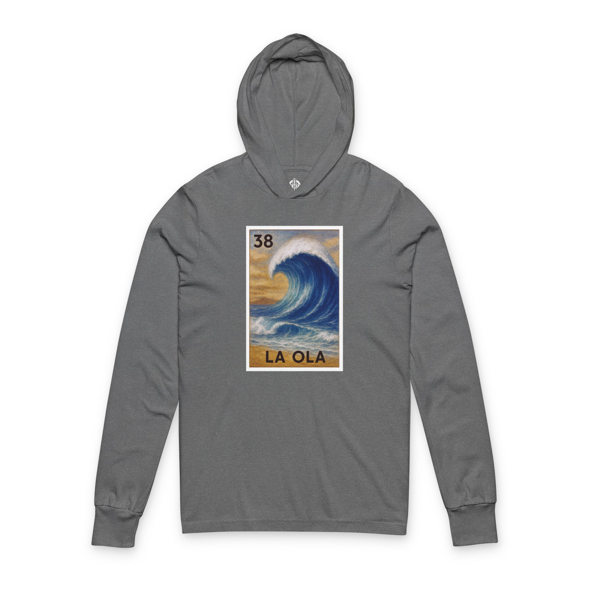 Wave Loteria hooded long sleeve t-shirt image 5