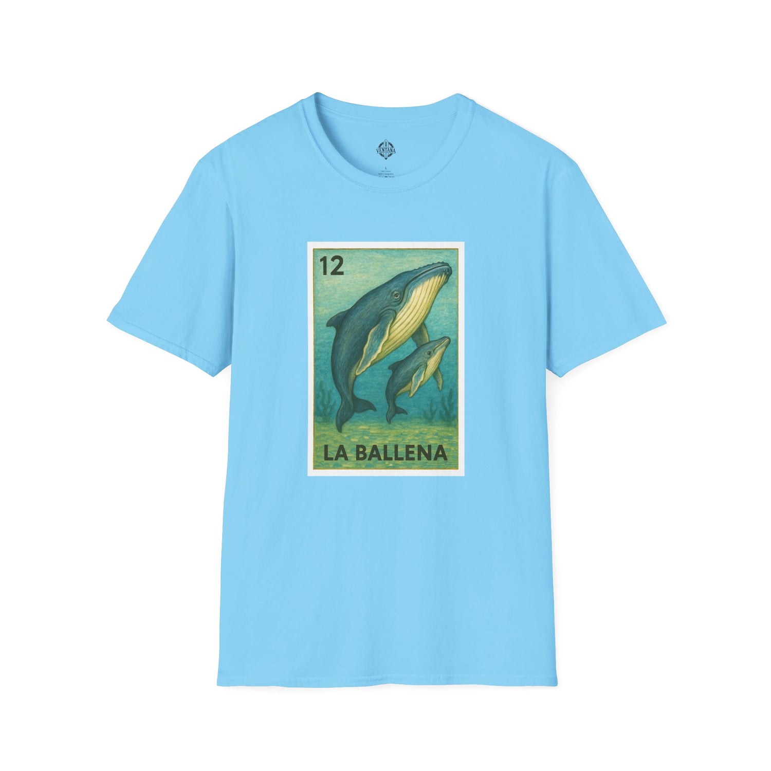 Whale Lotería cotton t-shirt image 9