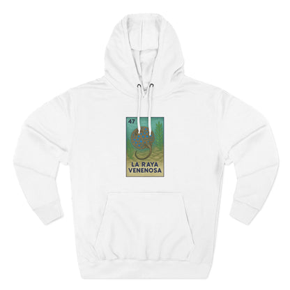 Stingray Lotería fleece hoodie image 4