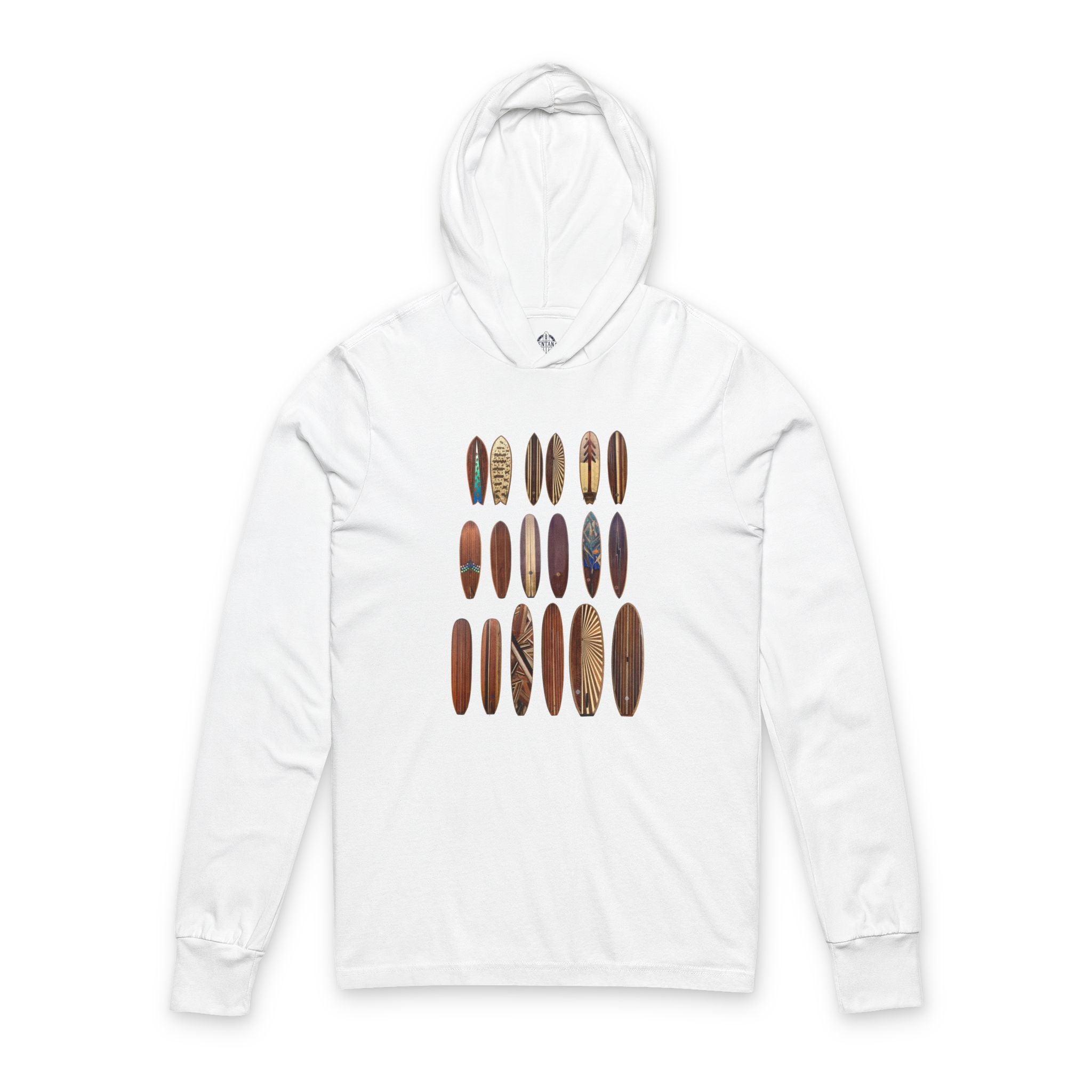 Ventana Wooden Surfboards cotton hooded long sleeve t-shirt image 3