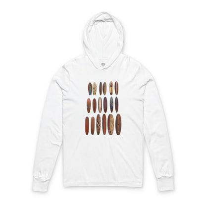 Ventana Wooden Surfboards cotton hooded long sleeve t-shirt image 3