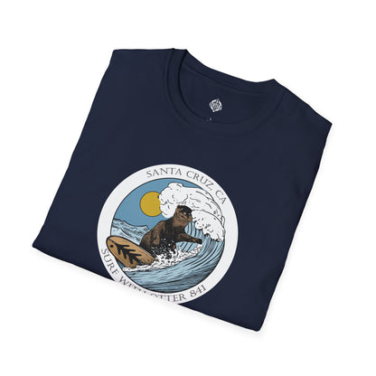 Surf with Otter 841 T-Shirt