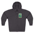 Whale Lotería zip fleece hoodie image 4
