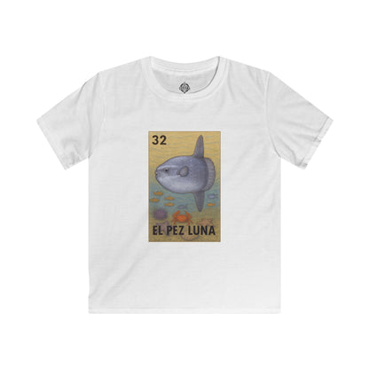Sunfish Lotería kids soft style t-shirt image 4