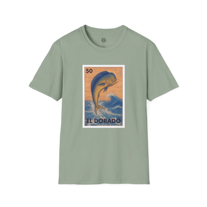 Dorado Lotería Unisex - Soft Style U.S. Cotton T-Shirt (El Dorado)