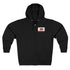 California Surfing Bear Flag zip fleece hoodie image 5
