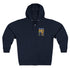 Rosie the Surfer zip fleece hoodie image 1