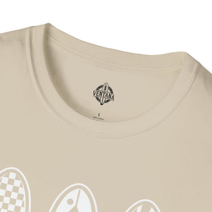 Ventana Three Board Unisex - Soft Style U.S. Cotton T-Shirt