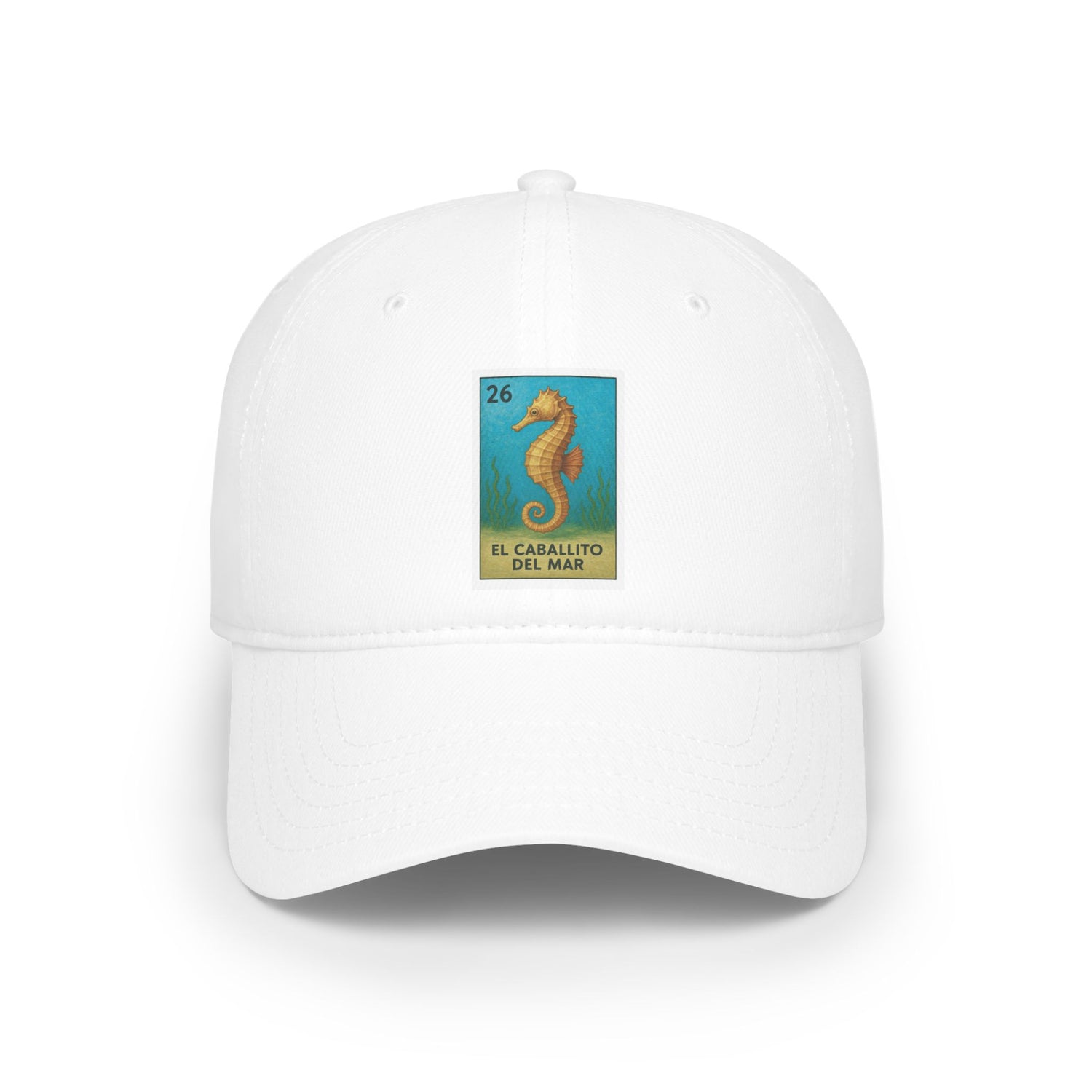 Seahorse Lotería baseball cap image 6