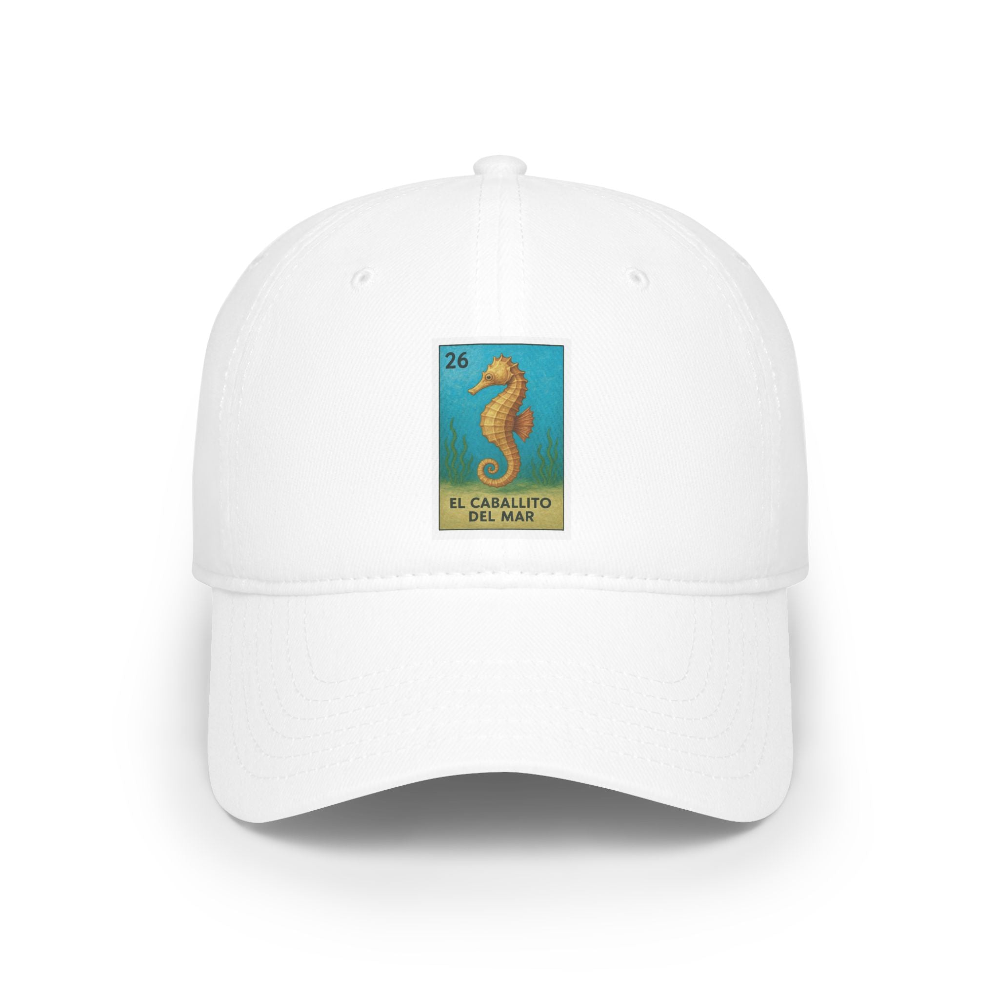 Seahorse Lotería baseball cap image 6