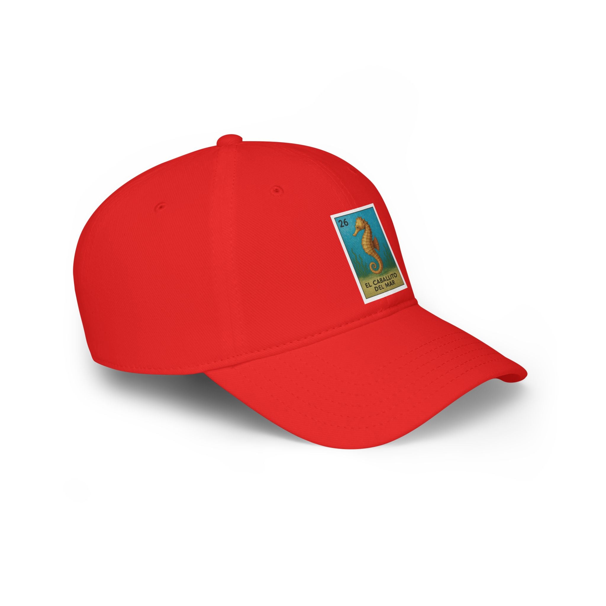 Seahorse Lotería baseball cap image 9