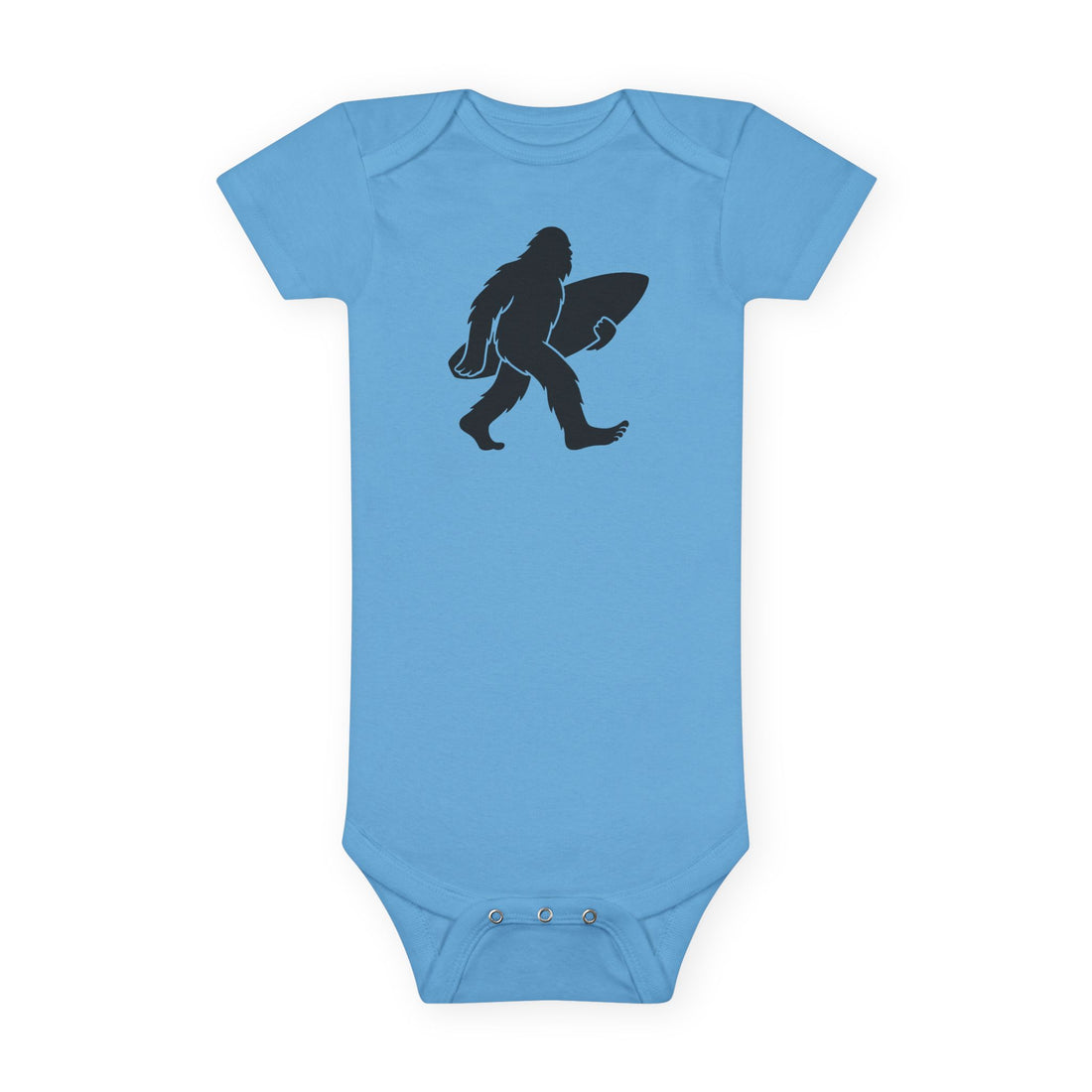 Ventana Surfsquatch - Baby Short Sleeve 100% Cotton Onesie