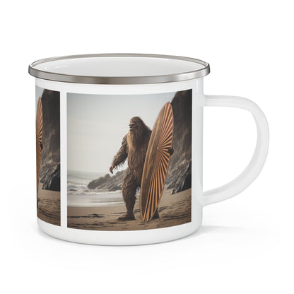 Ventana Real Surfsquatch Enamel Camping Mug (12oz, small)