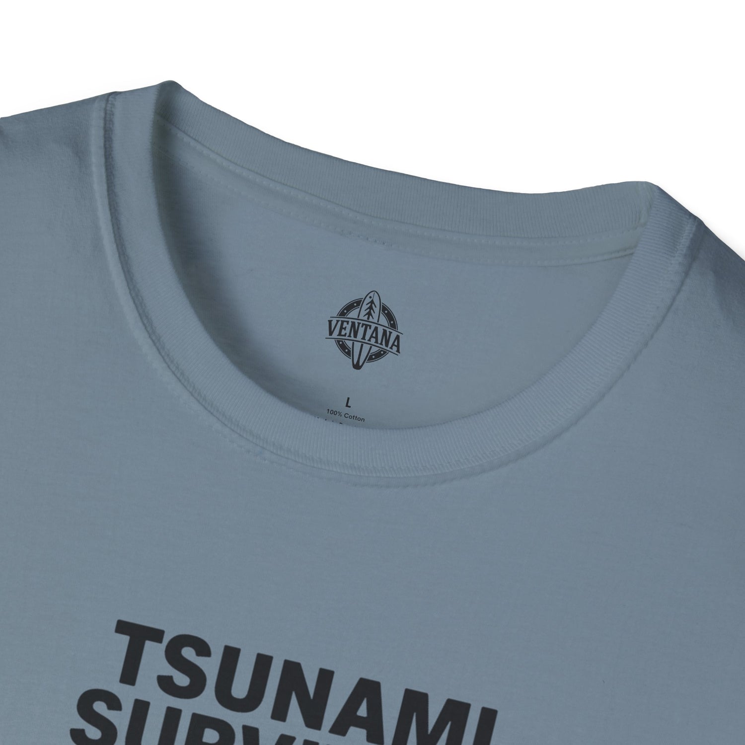 Tsunami Survivor Unisex - Soft Style U.S. Cotton T-Shirt