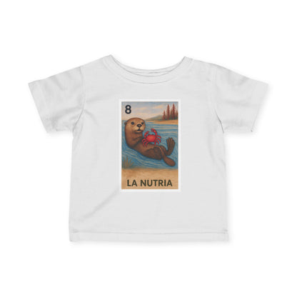 Sea Otter Lotería infant cotton t-shirt image 20