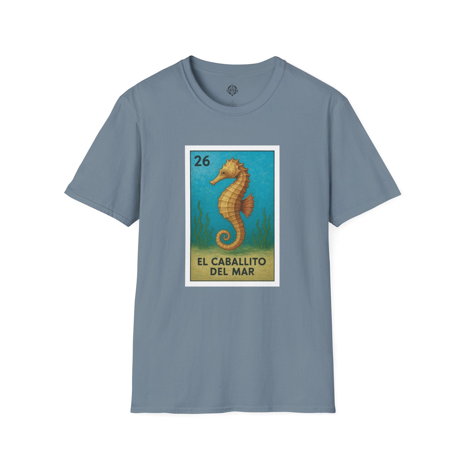 Seahorse Lotería cotton t-shirt image 11