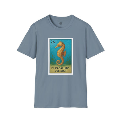 Seahorse Lotería cotton t-shirt image 11