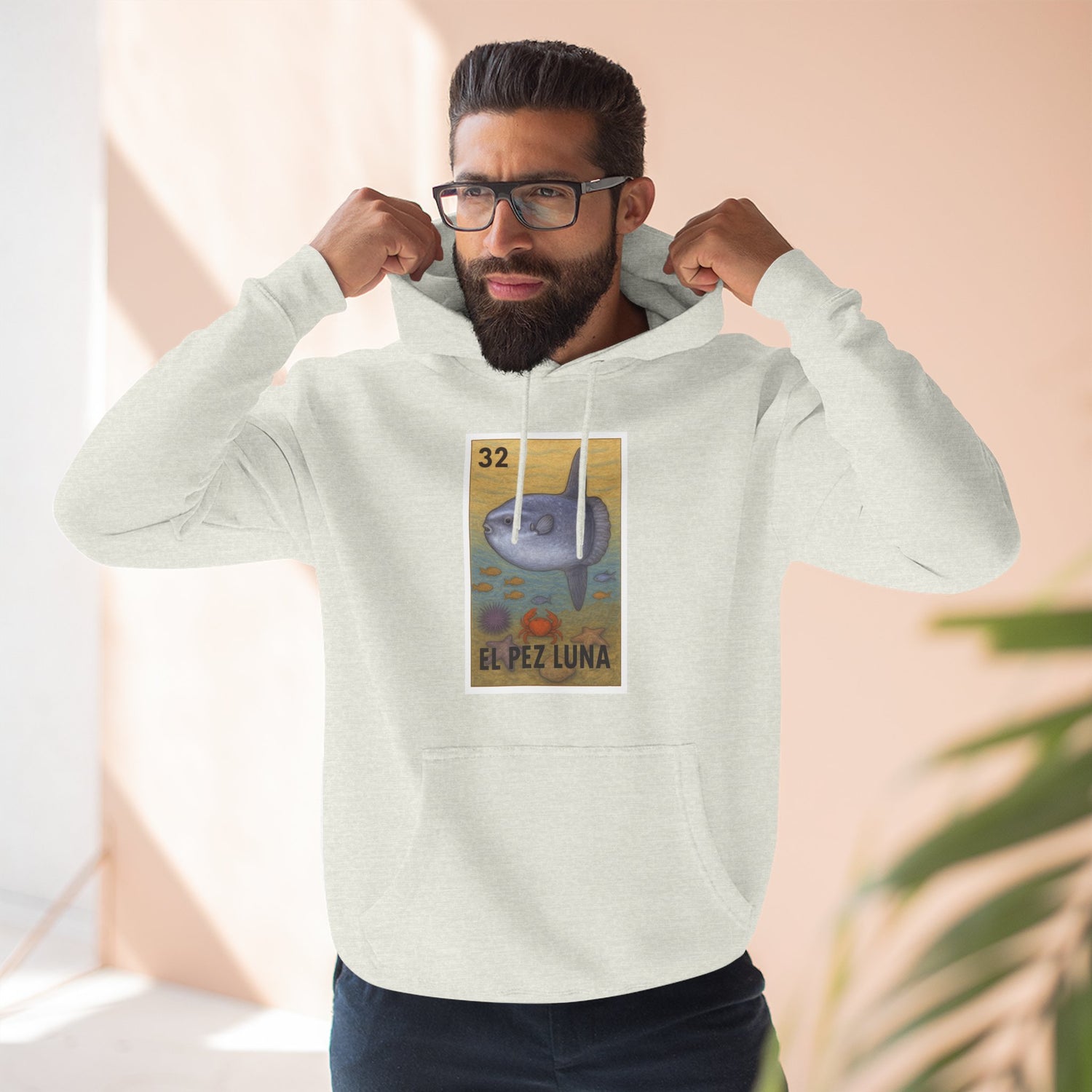 Sunfish Lotería Fleece Hoodie