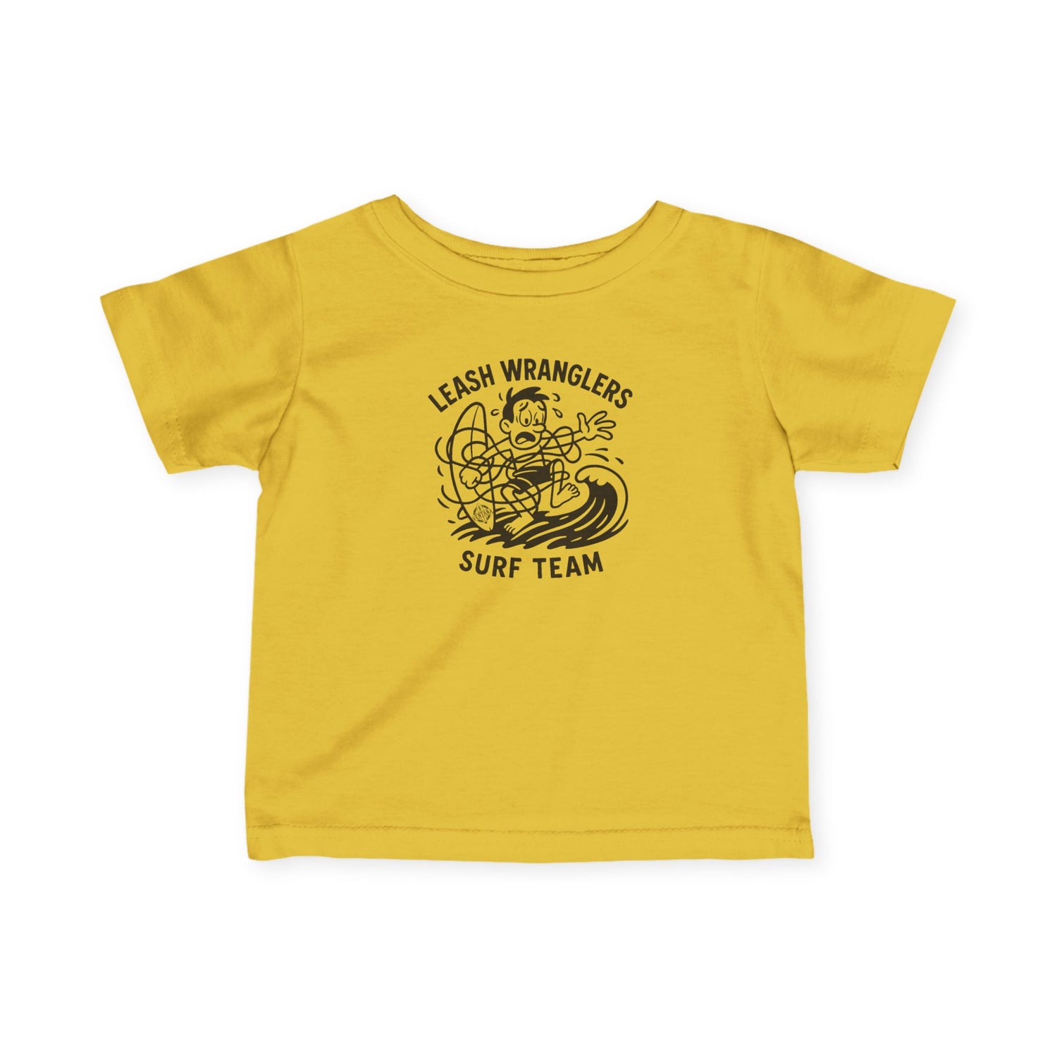 Leash Wranglers Surf Team - Infant 100% Cotton T-Shirt