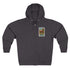 Hermit Crab Lotería zip fleece hoodie image 3