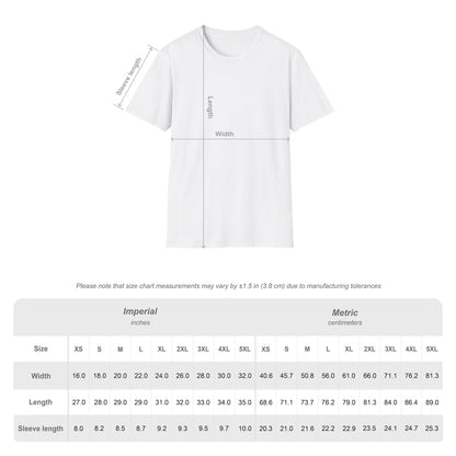 Ventana Surfsquatch by Thiago Bianchini Unisex - Soft Style U.S. Cotton T-Shirt