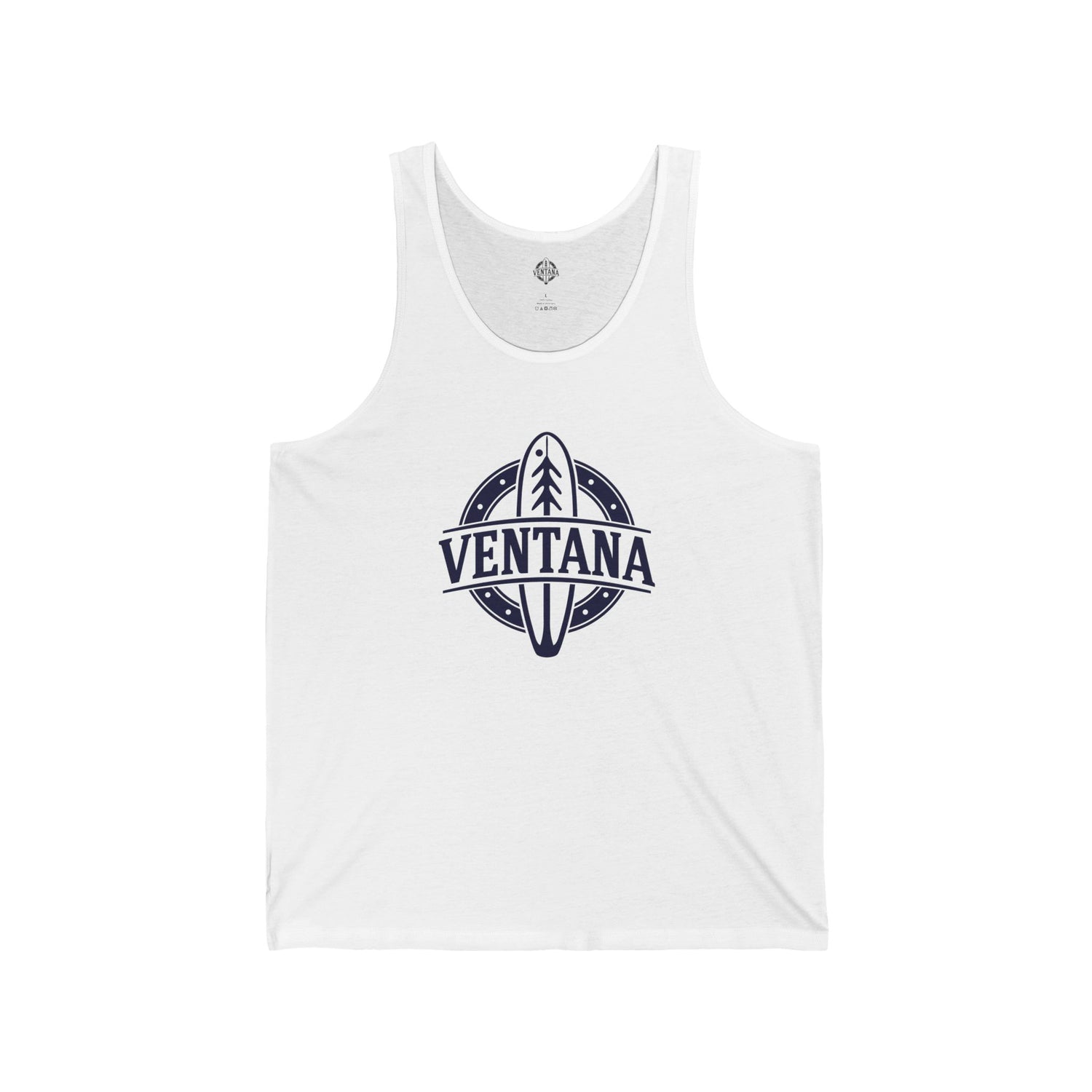 Ventana Psychedelic Treefish Logo jersey tank top image 3