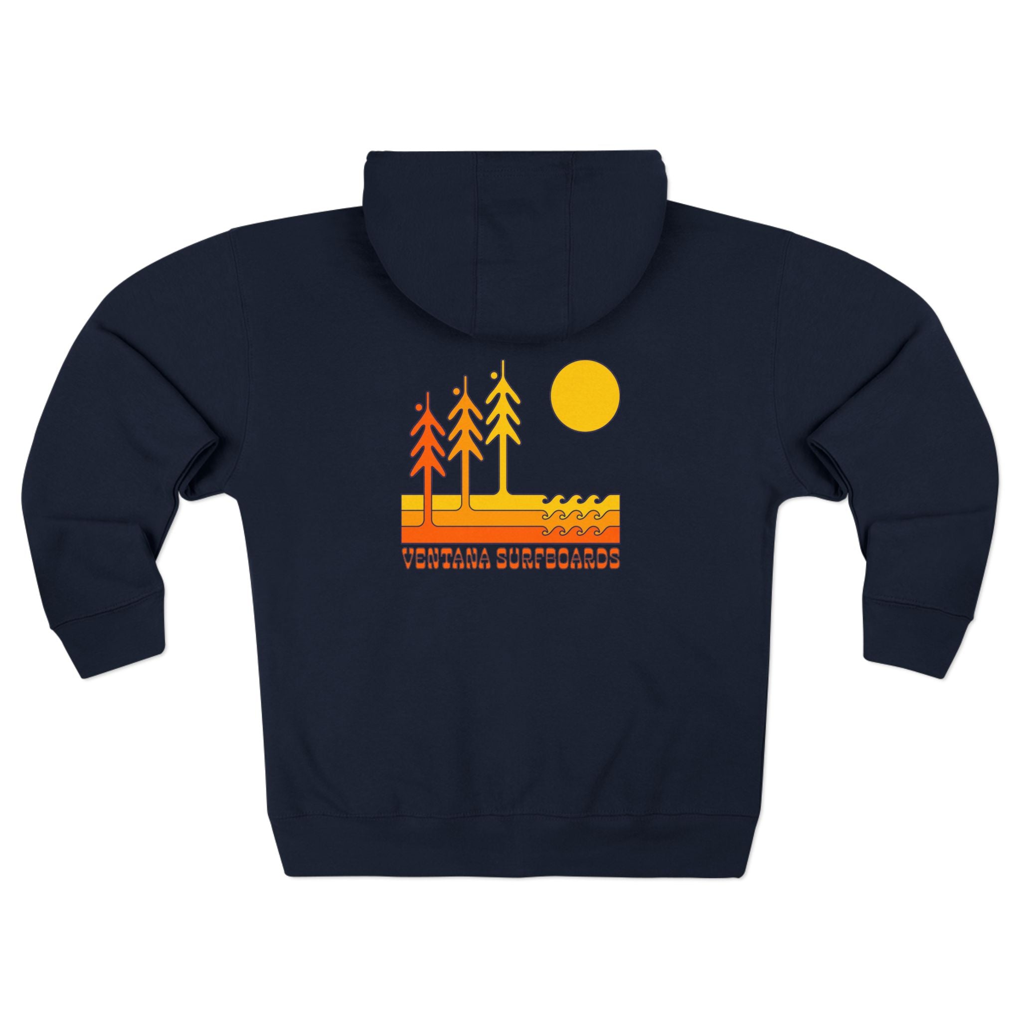 Ventana Circa 78 Unisex - Zip Cotton Blend Fleece Hoodie