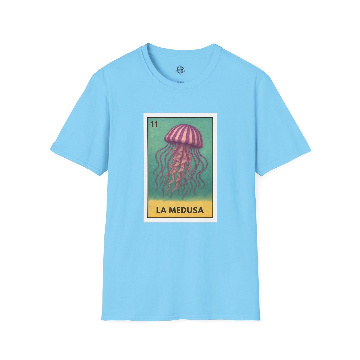 Sea Jelly Lotería cotton t-shirt image 10