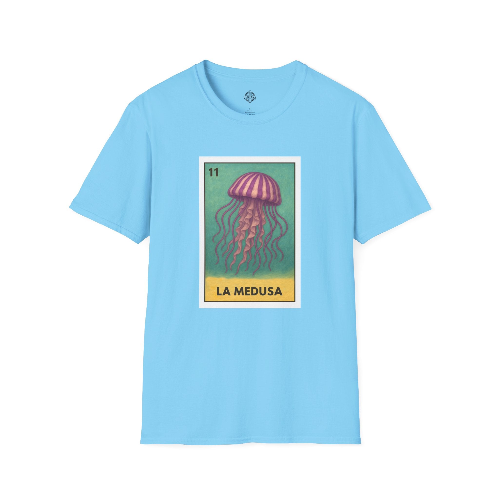 Sea Jelly Lotería cotton t-shirt image 10