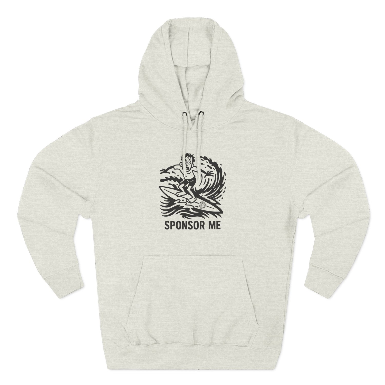 Sponsor Me Unisex - Pull-Over Cotton Blend Fleece Hoodie