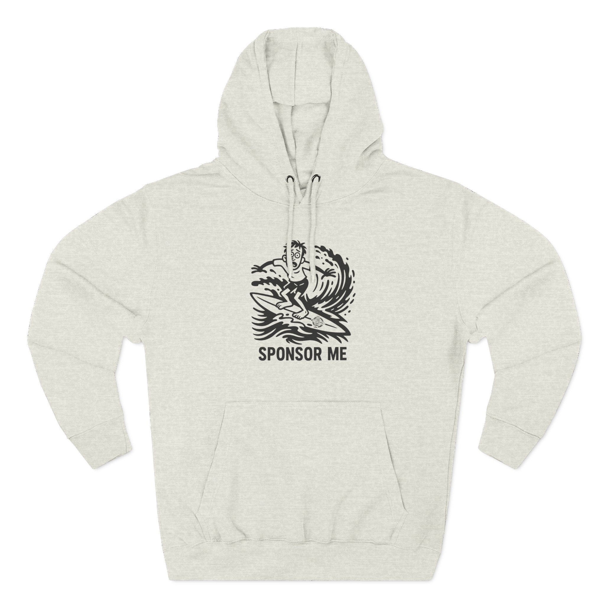 Sponsor Me Unisex - Pull-Over Cotton Blend Fleece Hoodie