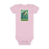 Whale Lotería baby cotton onesie image 2