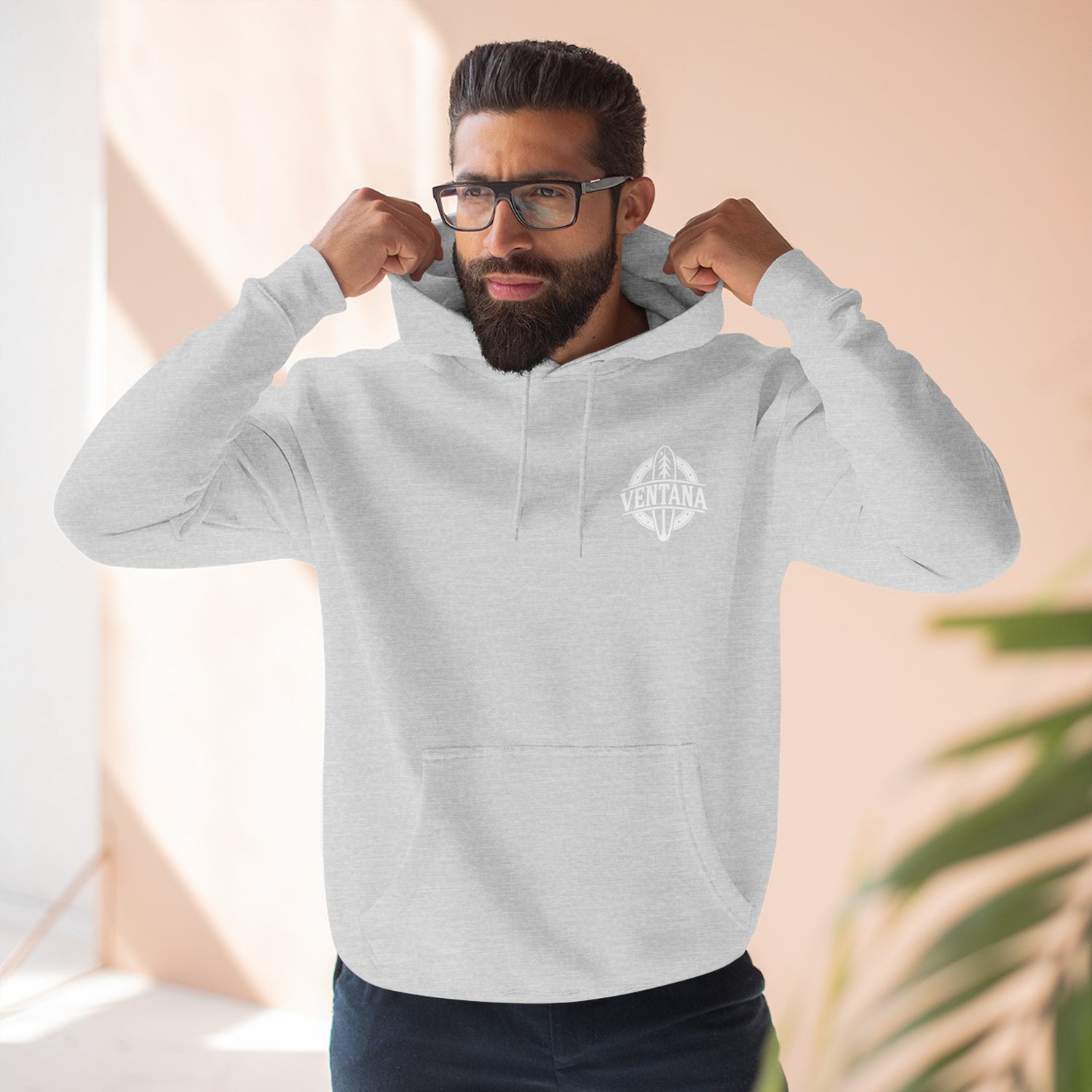 Whale Lotería Fleece Hoodie