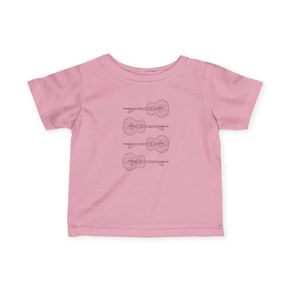 Ventana Santa Cruz Guitar Collab infant cotton t-shirt image 2