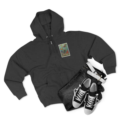 Kelp Forest Lotería zip fleece hoodie image 13